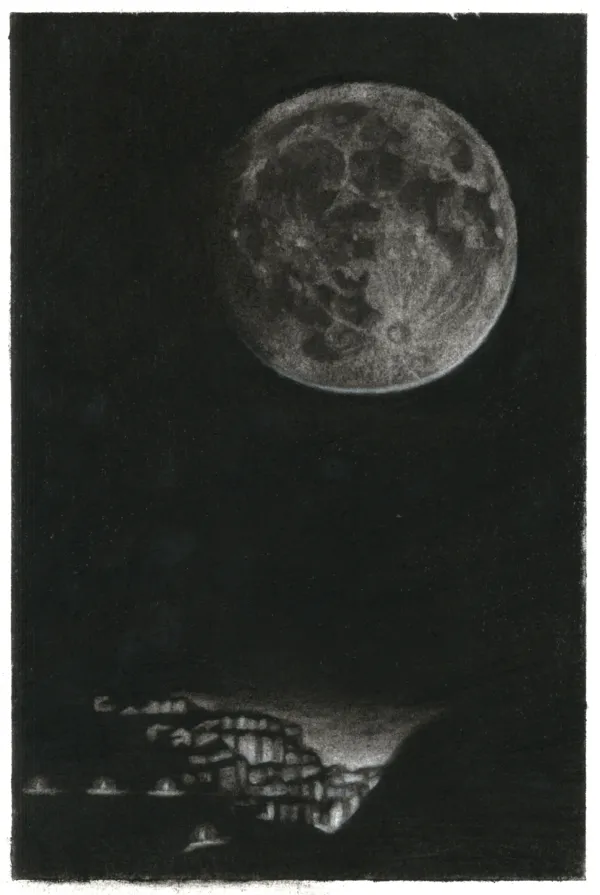The Crescent Moon by Tagore, front page